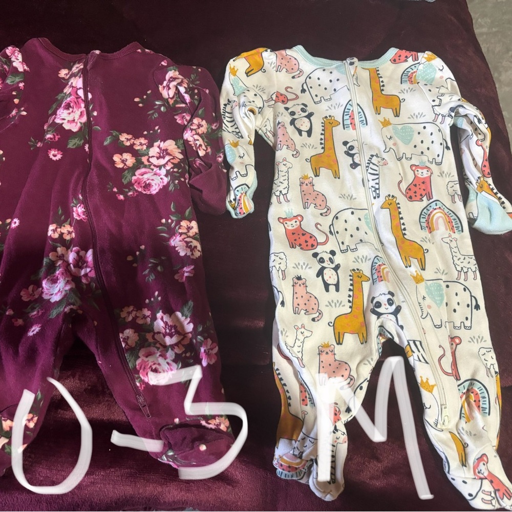 Baby girl clothing, no stains, no tears